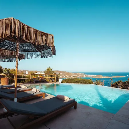 Nomade 4 Bd In Psarou Villa Mykonos Town